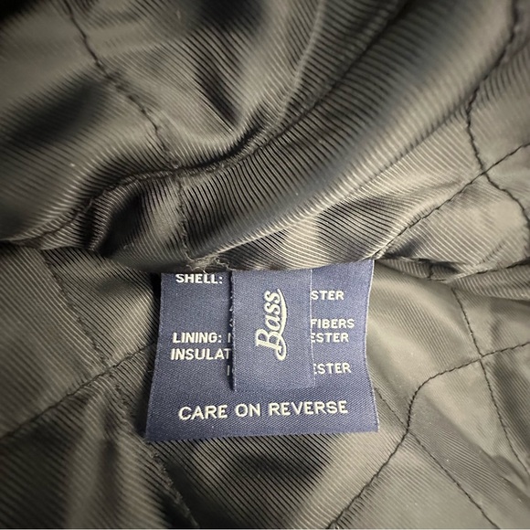 GH BASS CO Men’s Jacket Coat Dark Gray Wool Blend Heavy Warm Size SMALL - Picture 14 of 15